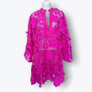 Fuchsia Signature Mini Caftan